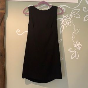 Banana Republic black shift dress
